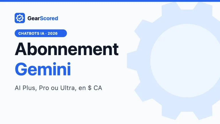 Prix de l’abonnement Google Gemini en 2026