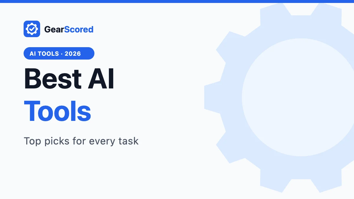 Best AI Tools 2026 – Top picks for every task