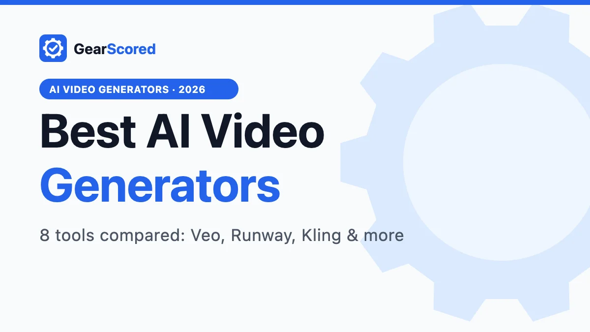 Best AI Video Generators 2026 – 8 tools compared: Veo, Runway, Kling & more
