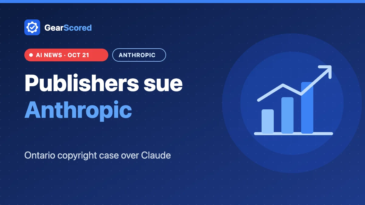 Canadian news publishers sue Anthropic over Claude in Ontario