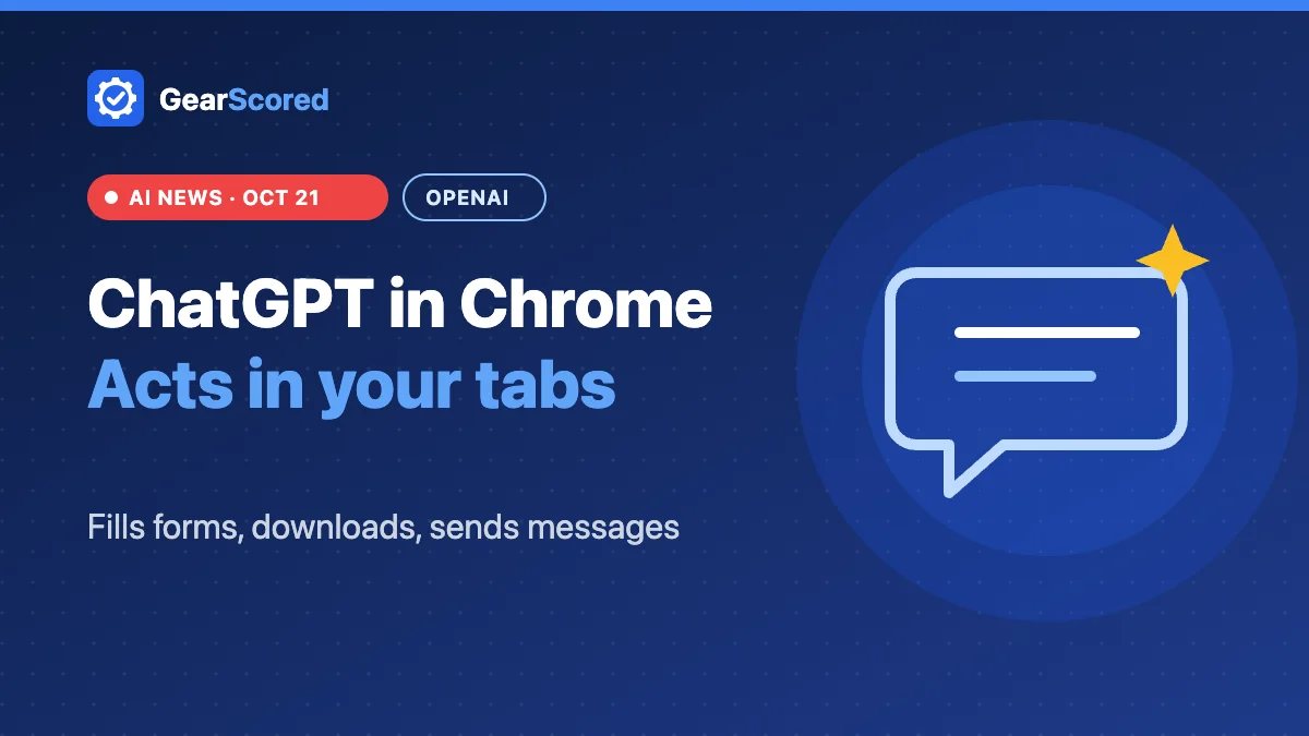 ChatGPT Chrome extension controls browser tabs