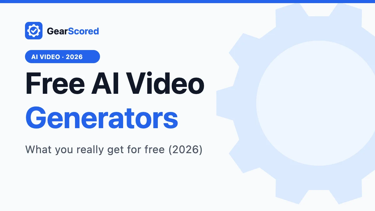 Best free AI video generators 2026