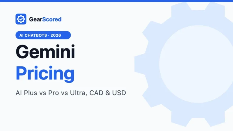 Google Gemini pricing 2026