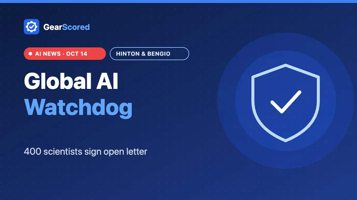 Hinton, Bengio and 400 scientists call for an international AI oversight body