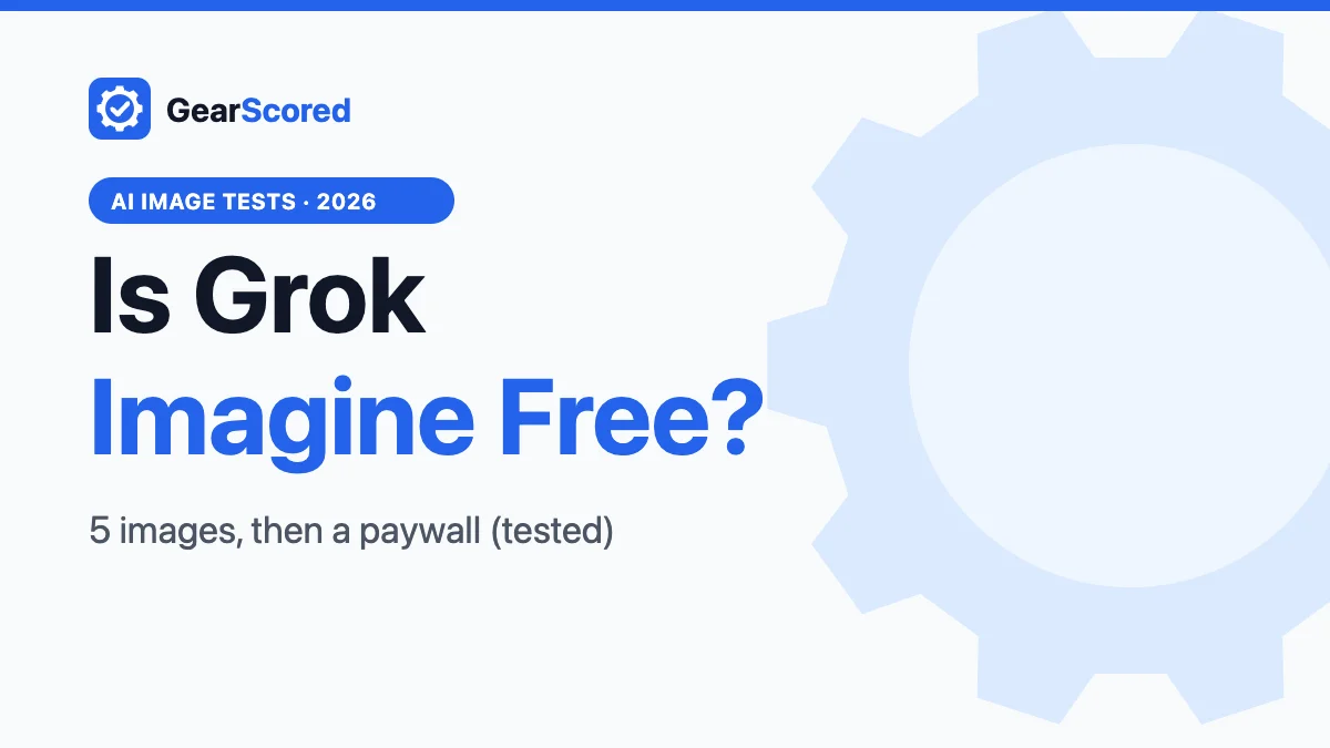 Is Grok Imagine free test with real images