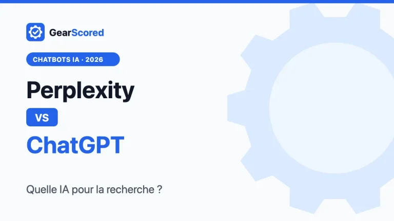 Perplexity vs ChatGPT : comparatif 2026
