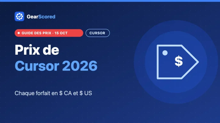 Prix de Cursor 2026 : forfaits en dollars canadiens et américains
