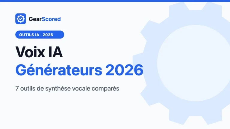 Meilleurs générateurs de voix IA en 2026