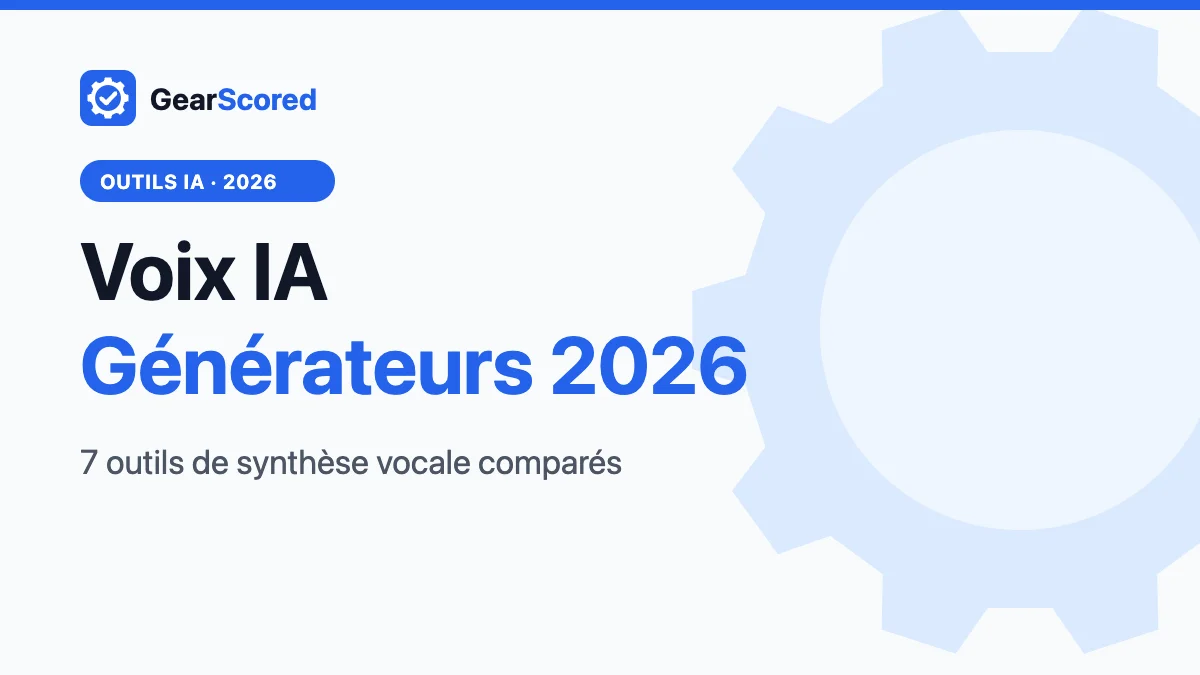 Meilleurs générateurs de voix IA en 2026
